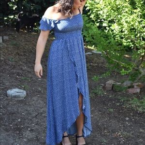 American rag off the shoulder dress
